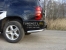 Защита задняя (уголки) 75х42 мм Chevrolet Tahoe 2012